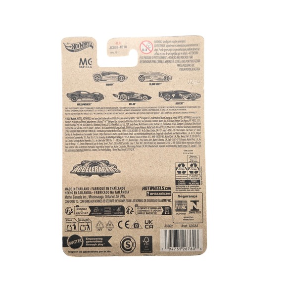 Hot Wheels Acceleracers Iridium Silver Purple Diecast Car 1/5 Silver Series - Picture 3 of 3